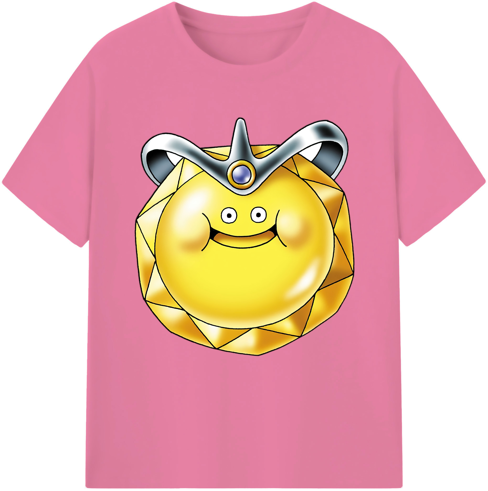 （画像用） ドラゴンクエスト Doragon Kuesuto Dragon Quest 綿100％半袖Tシャツ（フロントプリント）